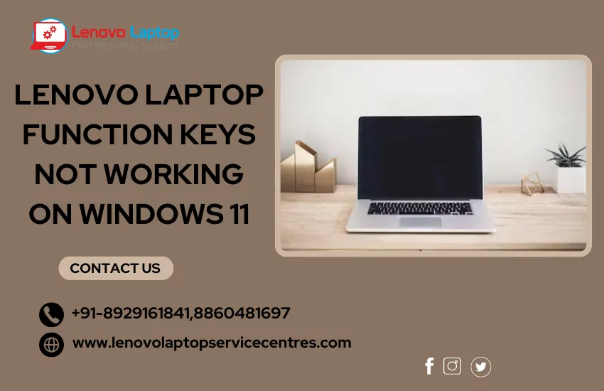 Lenovo Laptop Function Keys Not Working on Windows 11